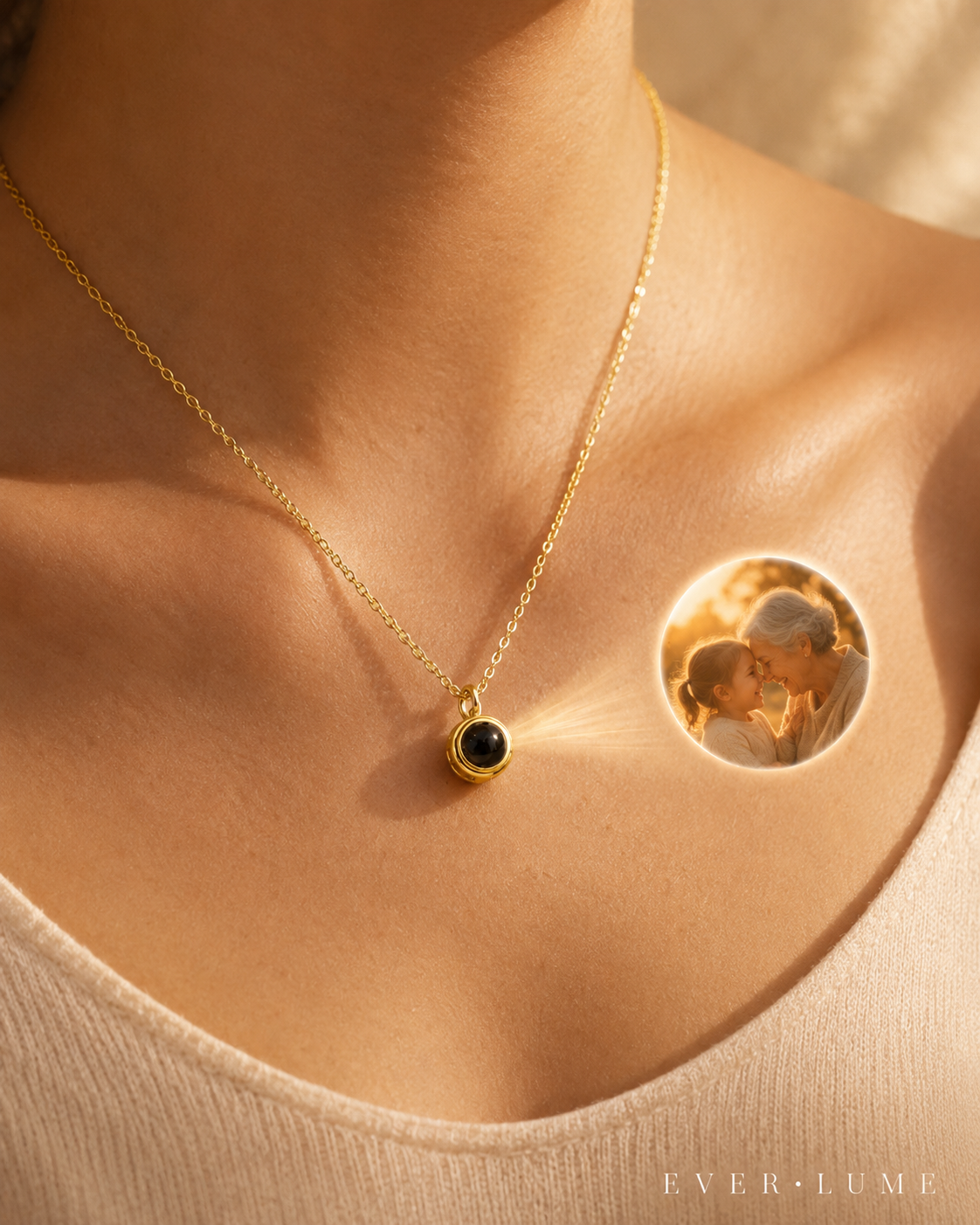 Lume Circle Necklace