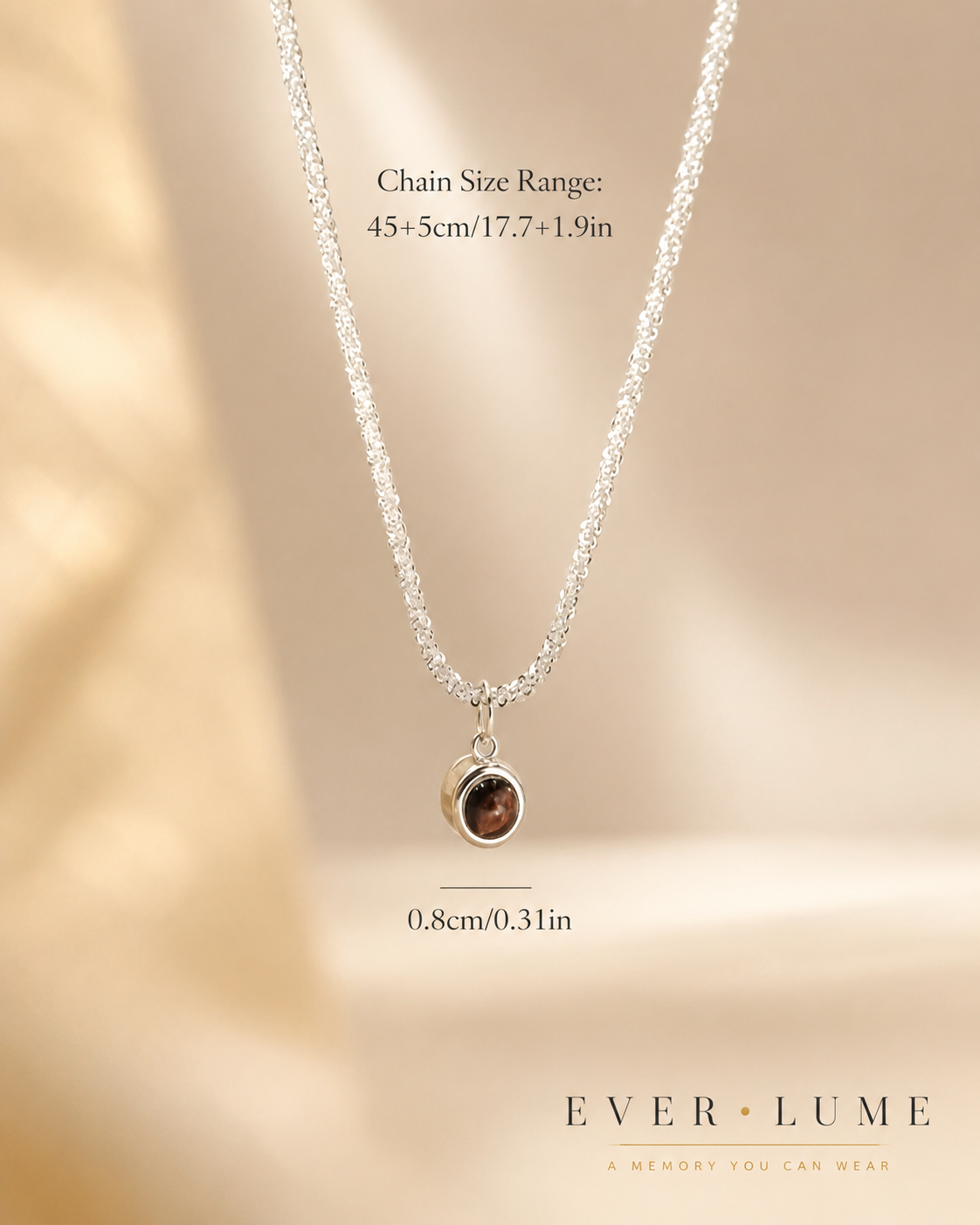 Lume Circle Necklace